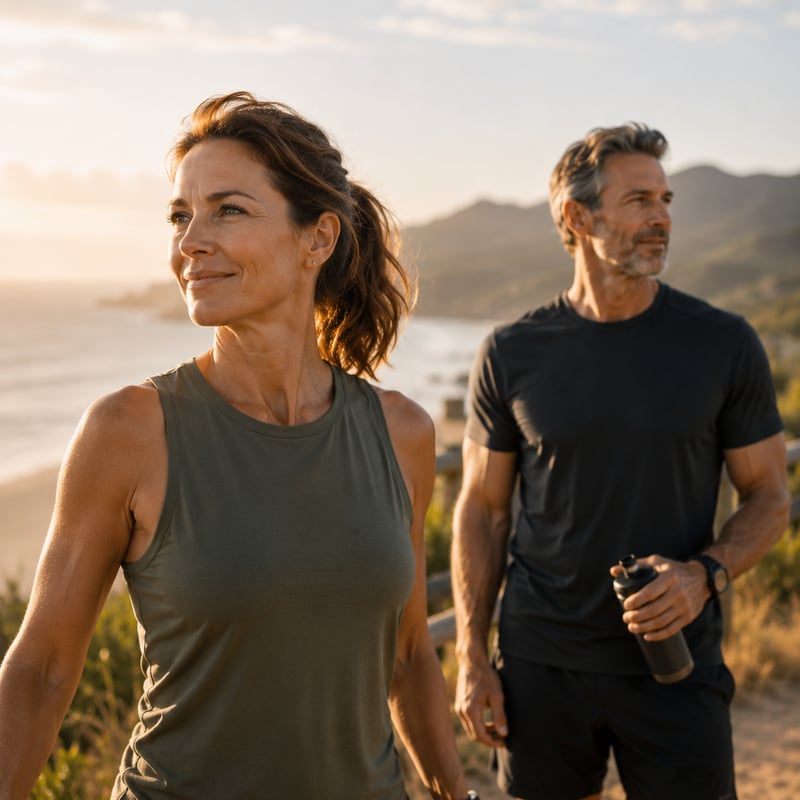 Healthy aging for men and women who want freedom and anti-ageing