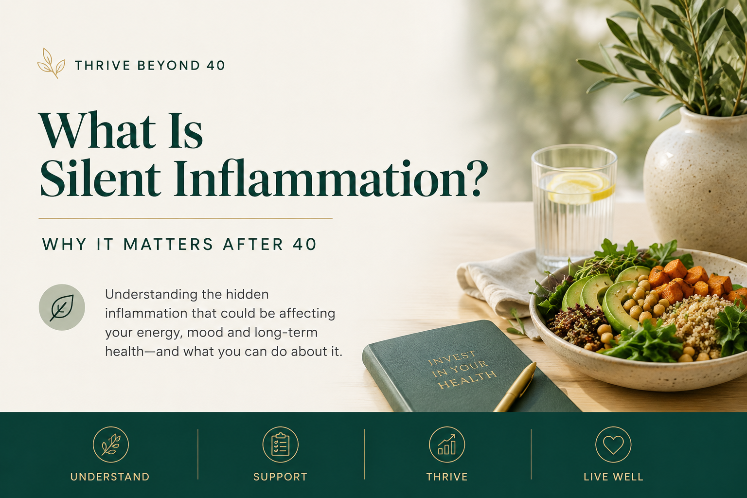 What is silent inflammation? Thrive Beyond 40 blog