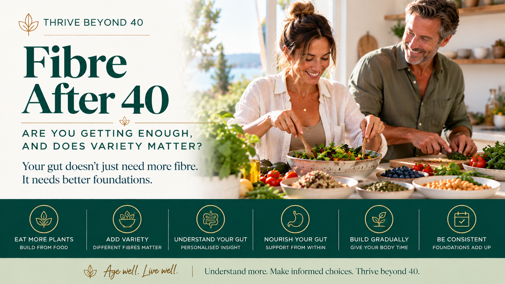 Fibre After 40 | Gut Health, Fibre Variety & Testing