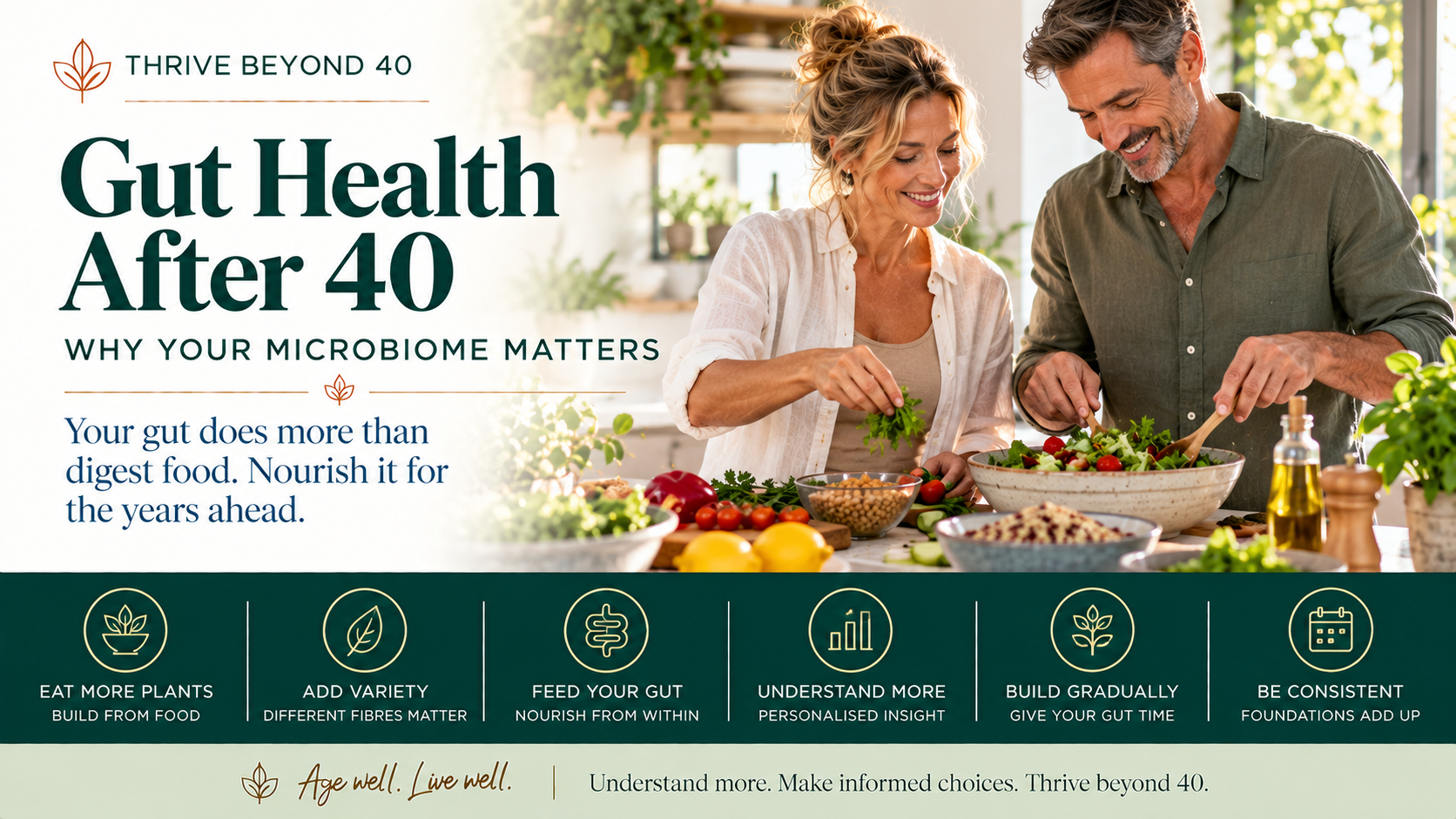 Gut Health After 40 | Why Your Microbiome Matters