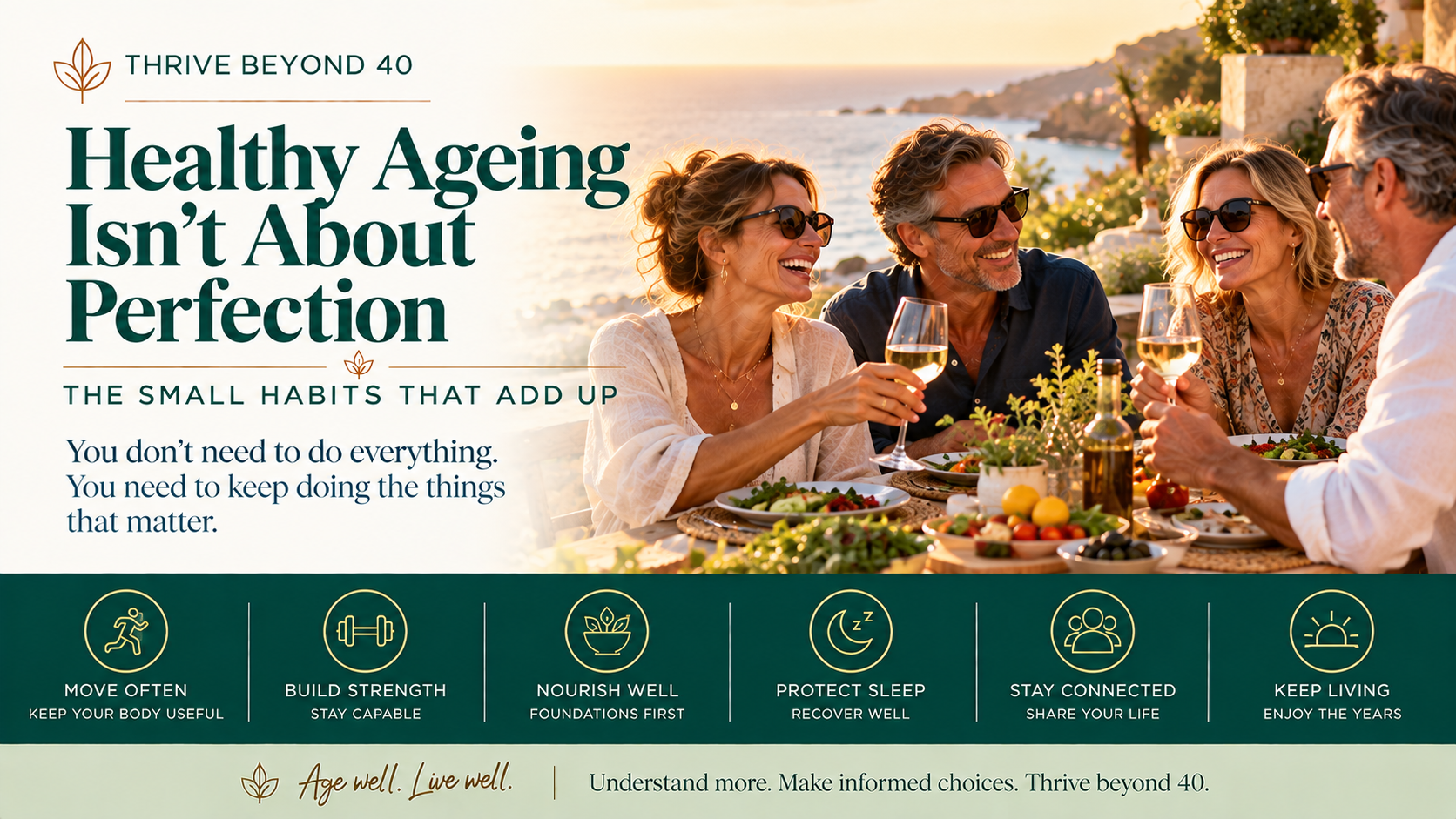 Healthy Ageing Habits After 40 | Small Changes That Add Up