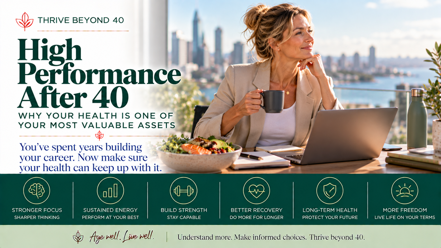 High Performance After 40 | Health, Performance & Longevity