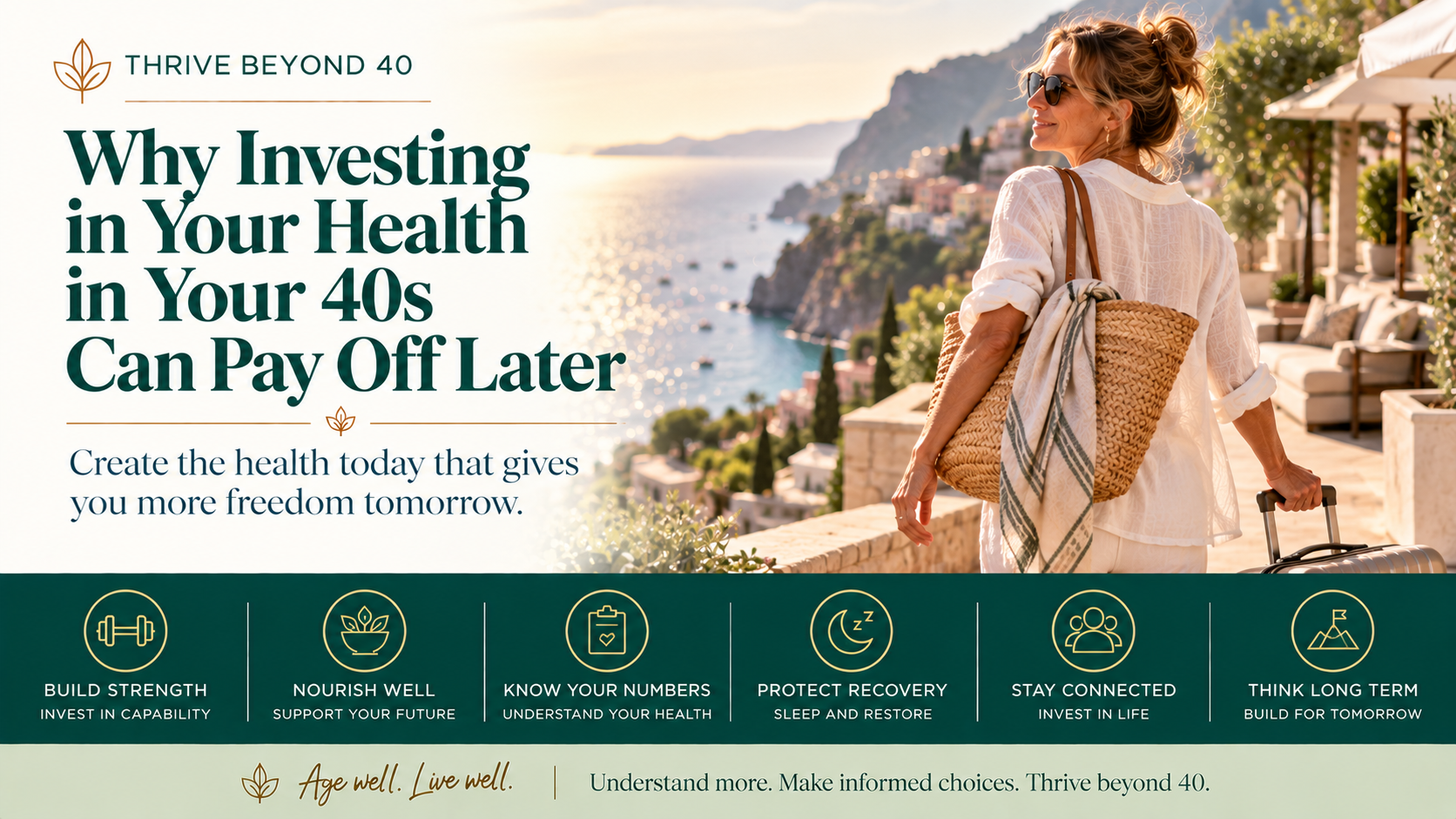 Health After 40 | Why Investing Now Can Pay Off Later
