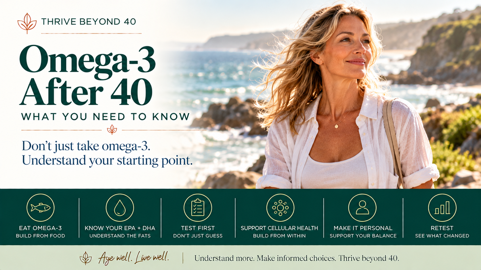 Omega-3 After 40 | What You Need to Know