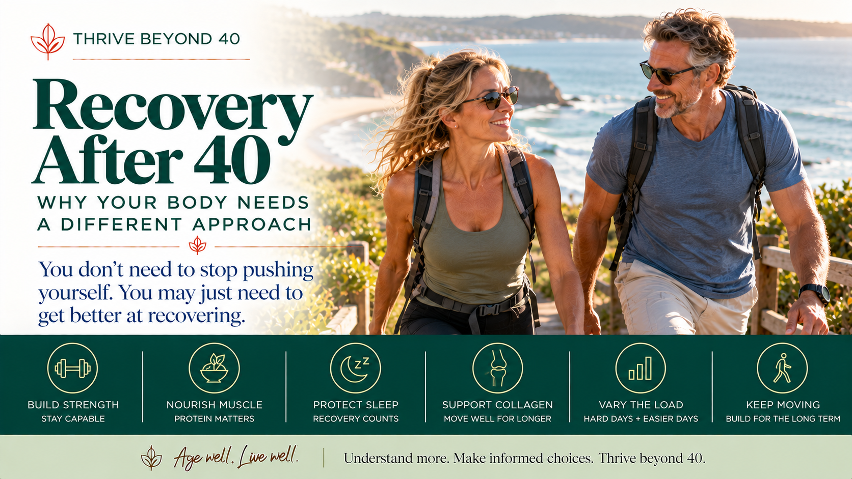 Recovery After 40 | Why Your Body Needs a Different Approach