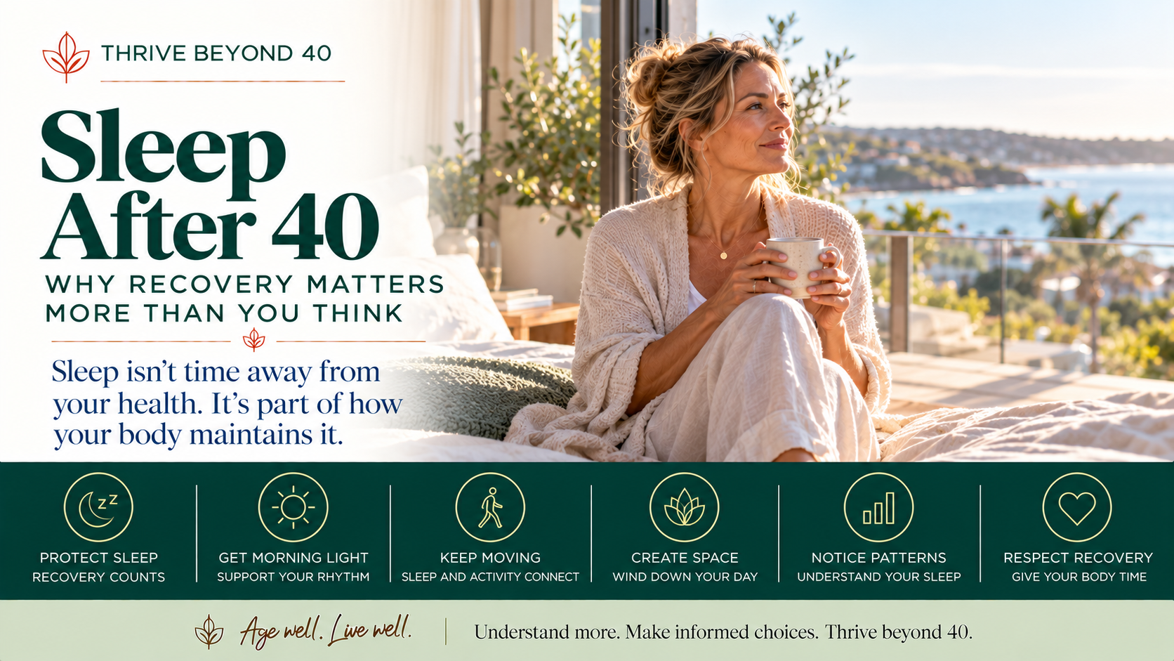 Sleep After 40 | Why Recovery Matters More Than You Think