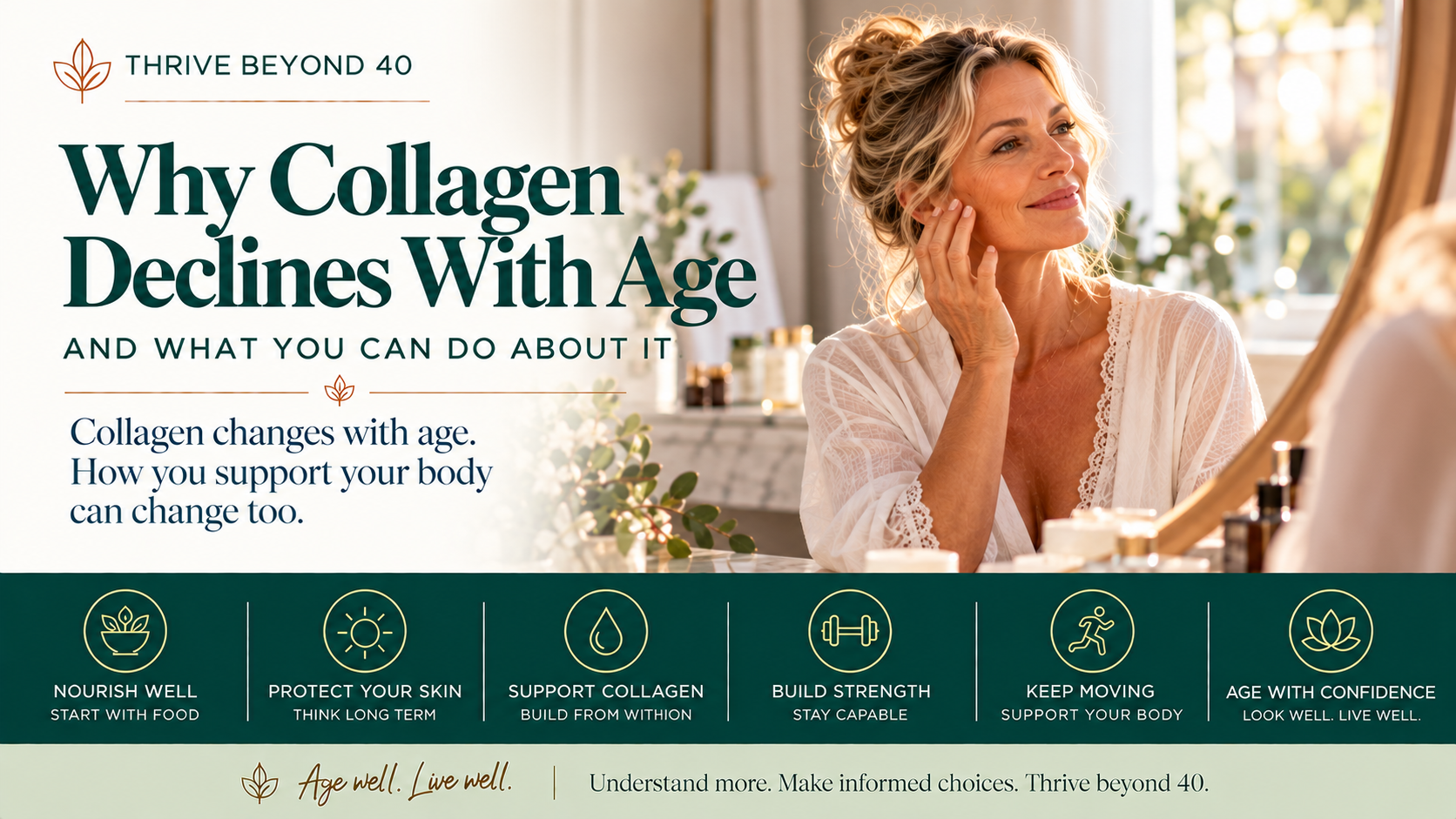 Why Collagen Declines With Age and What You Can Do About It